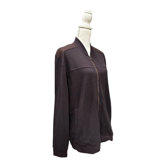 Brand New! Banana Republic Men's Zippered Bomber Jacket - Picture 4 of 5